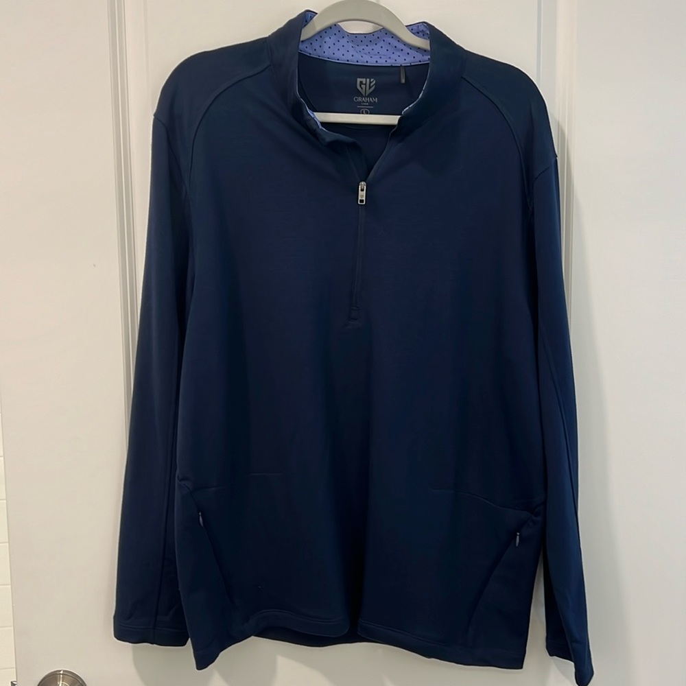 Graham Luxe Quarterzip with Pockets